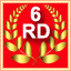 Icon for 6 ROUND WINNER