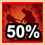 Icon for 50% SOLUTION