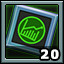 Icon for Invested 20 times