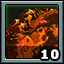Icon for 10 planets cored