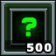 Icon for Uncovered 500 space squares