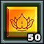 Icon for 50 research squares complete