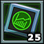 Icon for Invested 25 times
