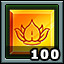 Icon for 100 research squares complete