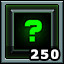 Icon for Uncovered 250 space squares