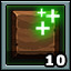 Icon for 10 tiles upgraded