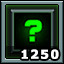 Icon for Uncovered 1250 space squares