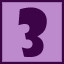 Icon for 3 level complete