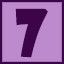 Icon for 7 level complete