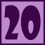 Icon for 20 level complete