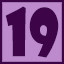 Icon for 19 level complete