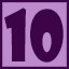 Icon for 10 level complete