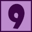 Icon for 9 level complete