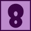Icon for 8 level complete