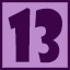 Icon for 13 level complete