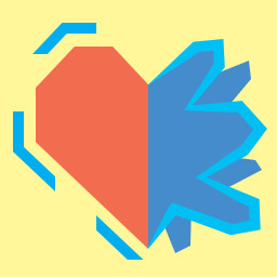 Icon for Blue thing, I think I love you