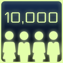 Icon for 10,000 citizens