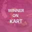 Winner on Kart
