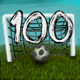 Icon for Score 100 goals