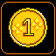 Icon for You Got First Gold Coin!