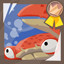 Icon for Crabpose red!
