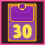 Icon for 30 Cards in the deck