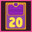 Icon for 20 Cards in the deck