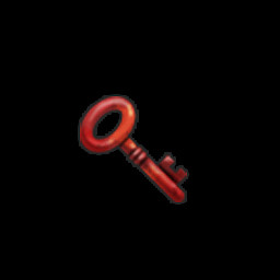 Red treasure box
