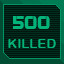 500 Zombies Killed!