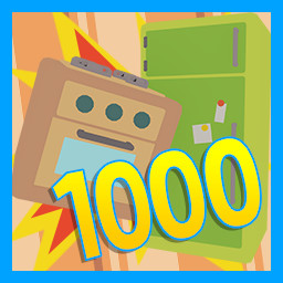 Icon for Place 1000 objects