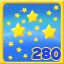 280 stars