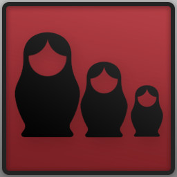 Red matryoshka