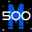 Icon for 500 meters in total!