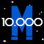Icon for 10.000 meters in total!