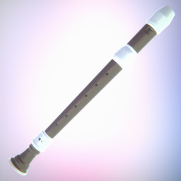 The recorder flute of the beginning