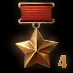 Icon for Four Times Hero of the Soviet Union