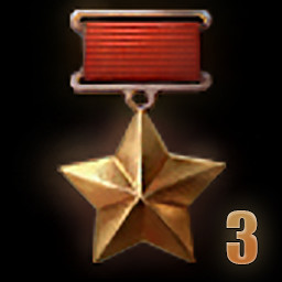 Icon for Three Times Hero of the Soviet Union