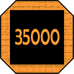 35000 POINTS