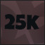 Icon for 25,000 Points