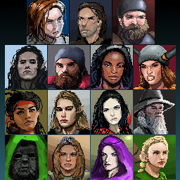 Icon for All The Heroes!