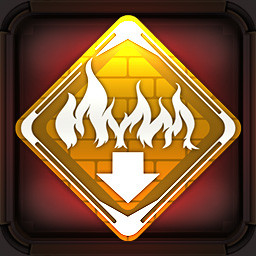 Icon for More fire