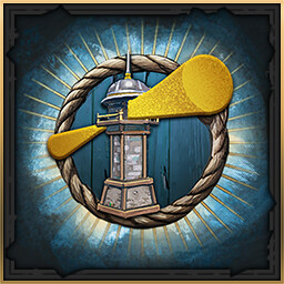 Guiding Light achievement icon for Corsair Cove