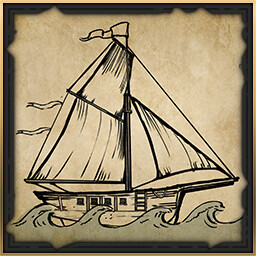Apprentice Shipwright achievement icon for Corsair Cove