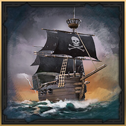 Under Jolly Roger achievement icon for Corsair Cove