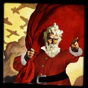 Icon for Santa Claus has gone to War