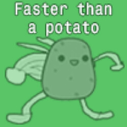 Icon for Faster than a potato