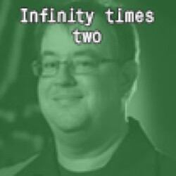 Icon for Infinity times two