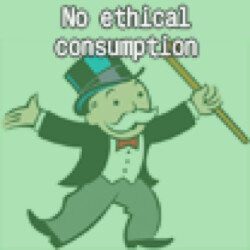 Icon for No ethical consumption