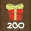 200 x Presents Collected