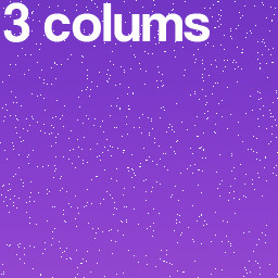 Icon for 3 columns